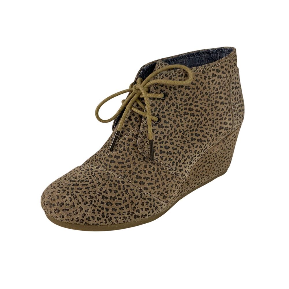 TOMS Women's Desert Wedge Booties Size 8.5 - Picture 1 of 9